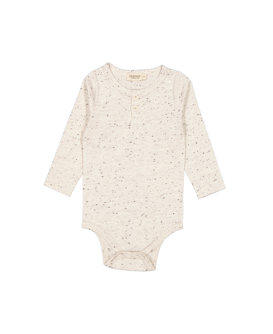 BODYSUIT MARMAR BEIGE MELANGE