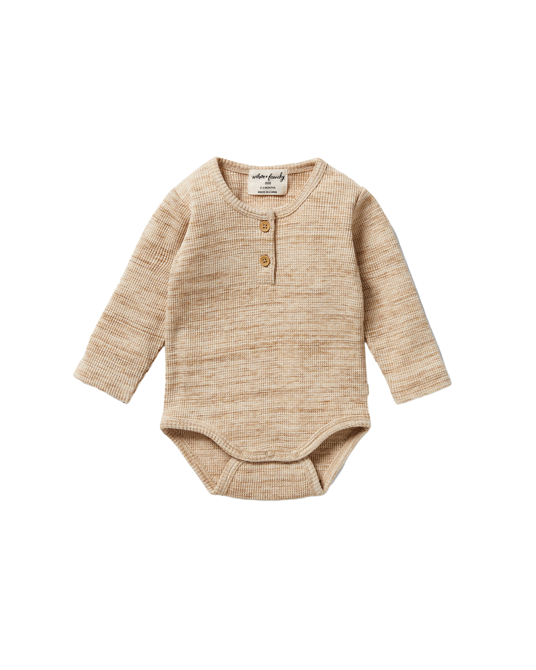 BODYSUIT WILSON & FRENCHY OATMEAL 86