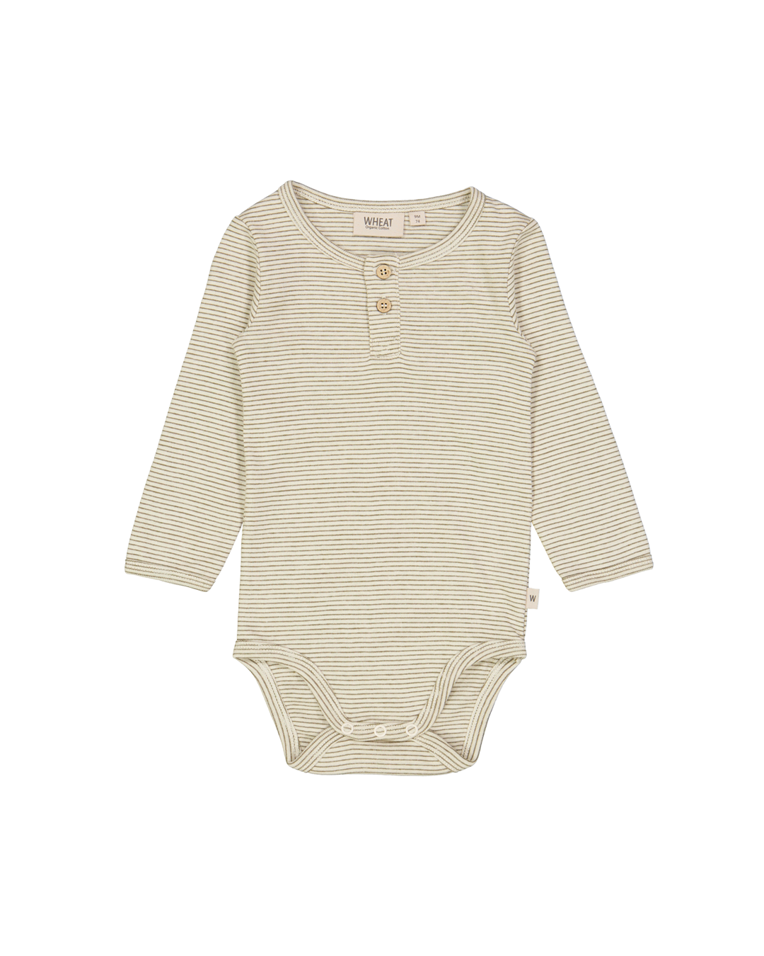 BODYSUIT WHEAT SEAWEED STRIPE