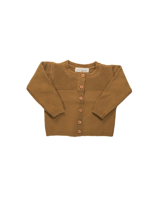 CARDIGAN QUINCY MAE WALNUT 68