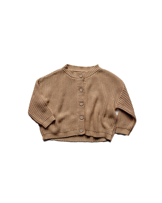 CARDIGAN THE SIMPLE FOLK CARAMEL