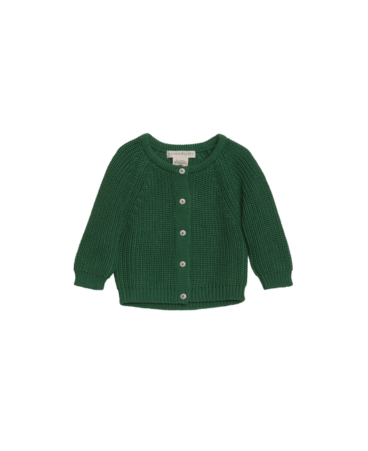 CARDIGAN SERENDIPITY EVERGREEN