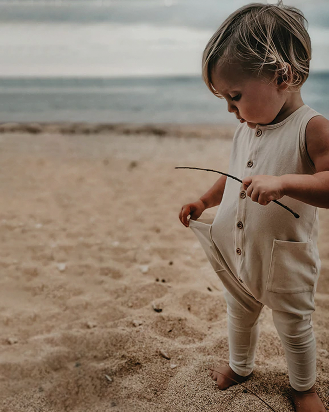 ONESIE THE SIMPLE FOLK UNDYED 80