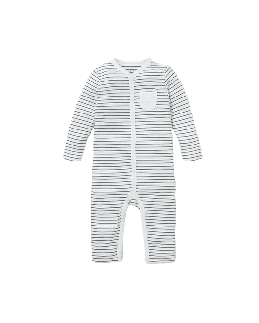 PYJAMA MORI GREY STRIPE