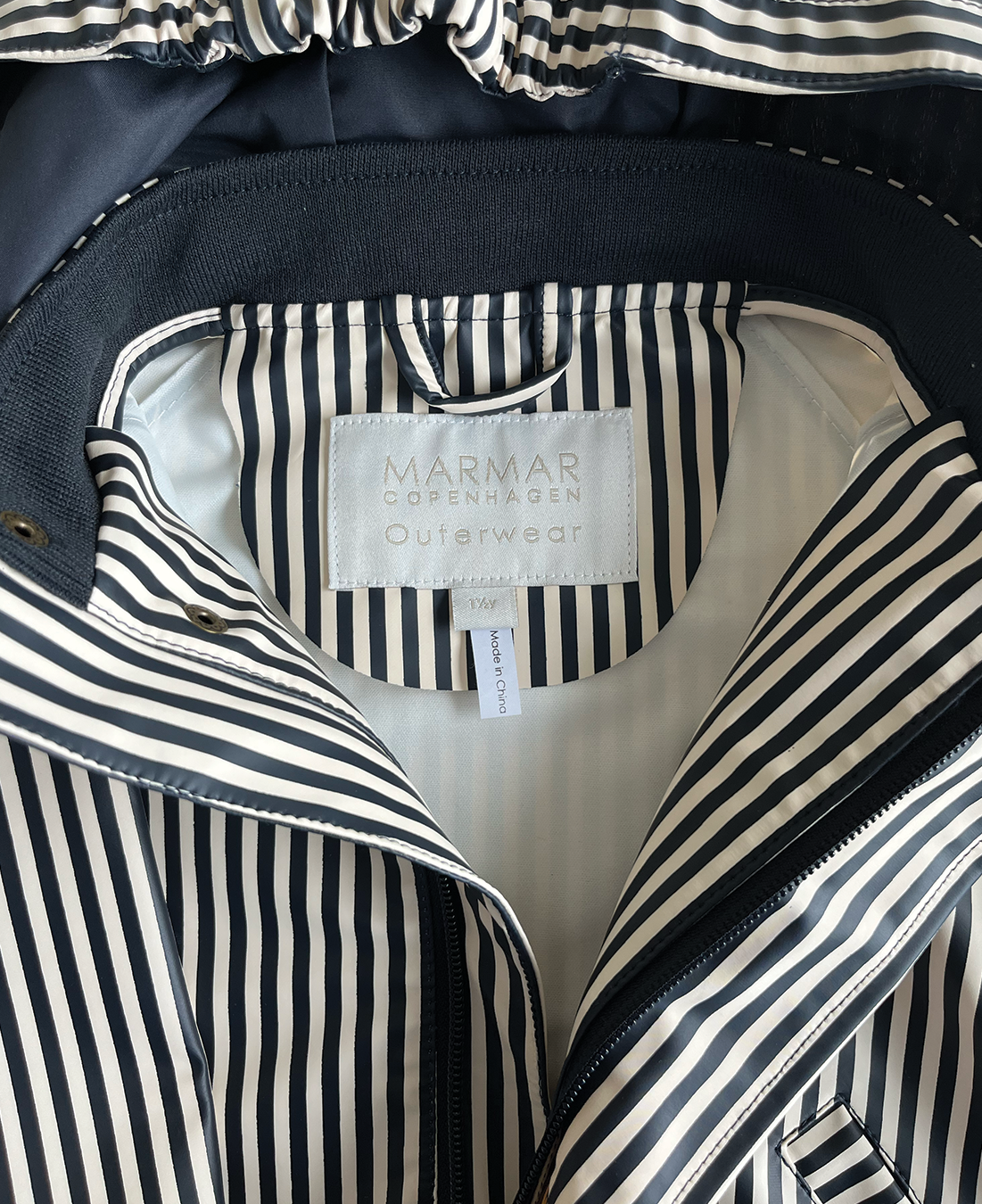 RAINWEAR MARMAR BLUE DEW STRIPE