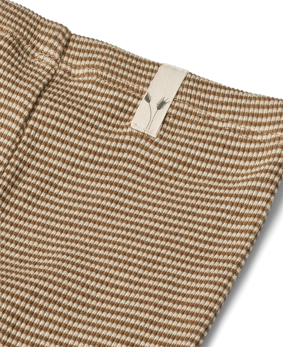 TROUSERS WHEAT BEIGE RIB STRIPE